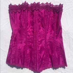 Lace top Corset